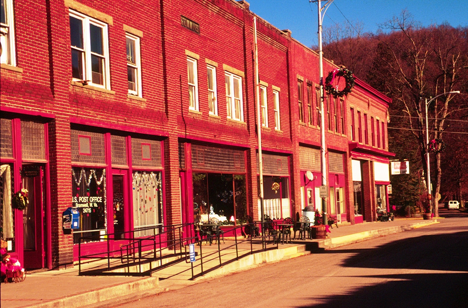 Historic Main Street in Bramwell, WV — once home to more millionaires per capita than anywhere in America